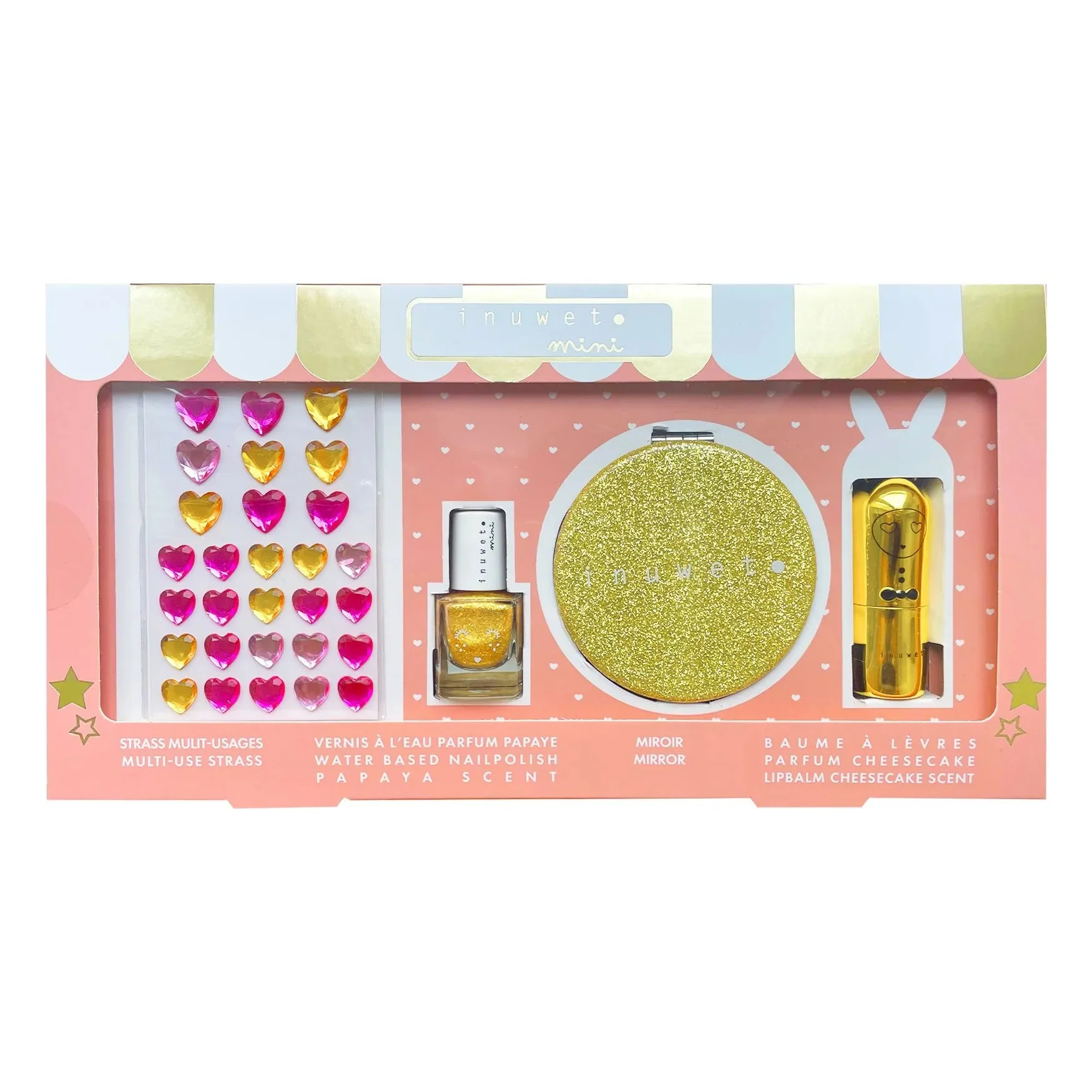 INUWET GLITTER GOLD KIDS SET – Bild 2